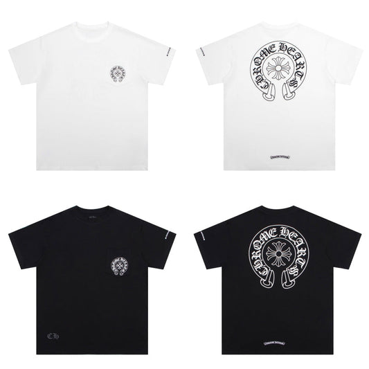 Chrome Hearts ホースシューロゴポケットTシャツ K6013 