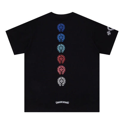 Chrome Hearts Multi Color Horse Shoe T-shirt K6048